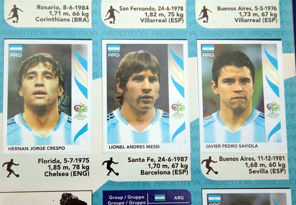 “LATE: La historia de la selección Argentina en figuritas”.