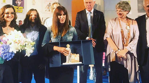 Dolores Redondo recibió el Premio Bancarella
