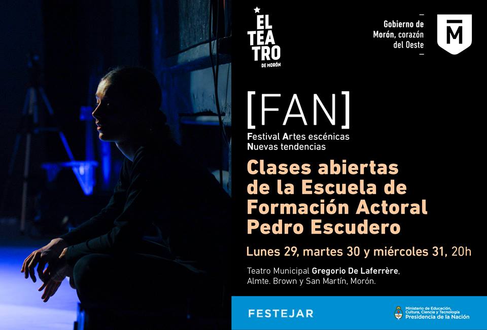 Clases Abiertas de la Escuela de Formación Actoral Pedro Escudero en el FAN