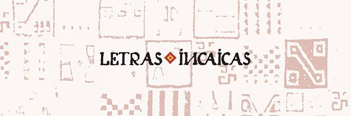 Flyer letras incaicas