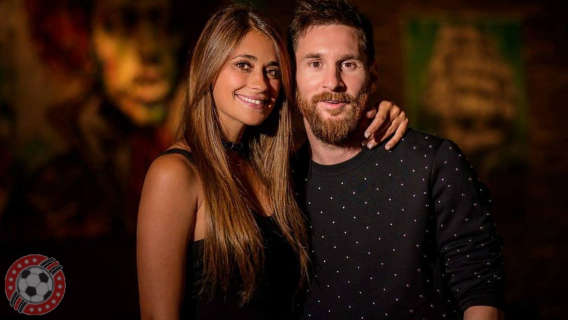 Messi y Antonella Roccuzzo