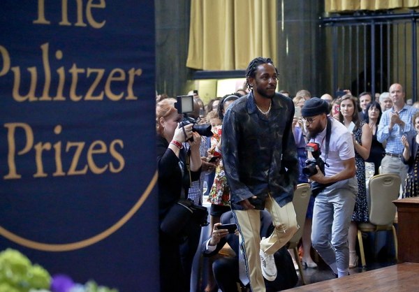 Kendrick Lamar recibió el premio Pulitzer