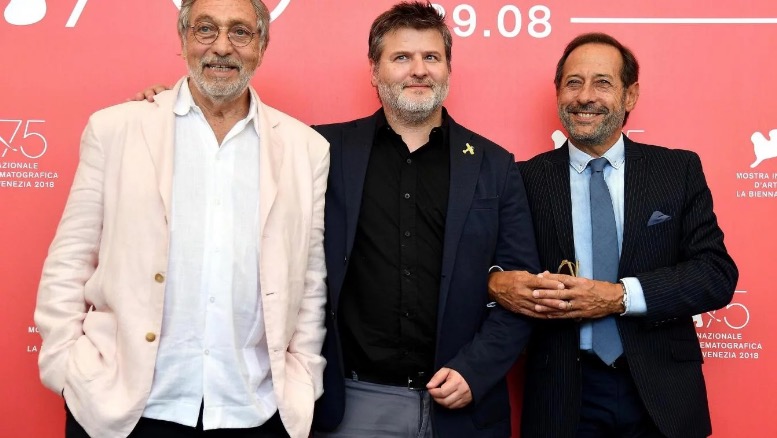 Guillermo Francella, Luis Brandoni y Gastón Duprat