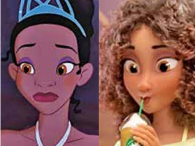 La princesa negra de Disney sorprendió a todos tras ser blanqueada