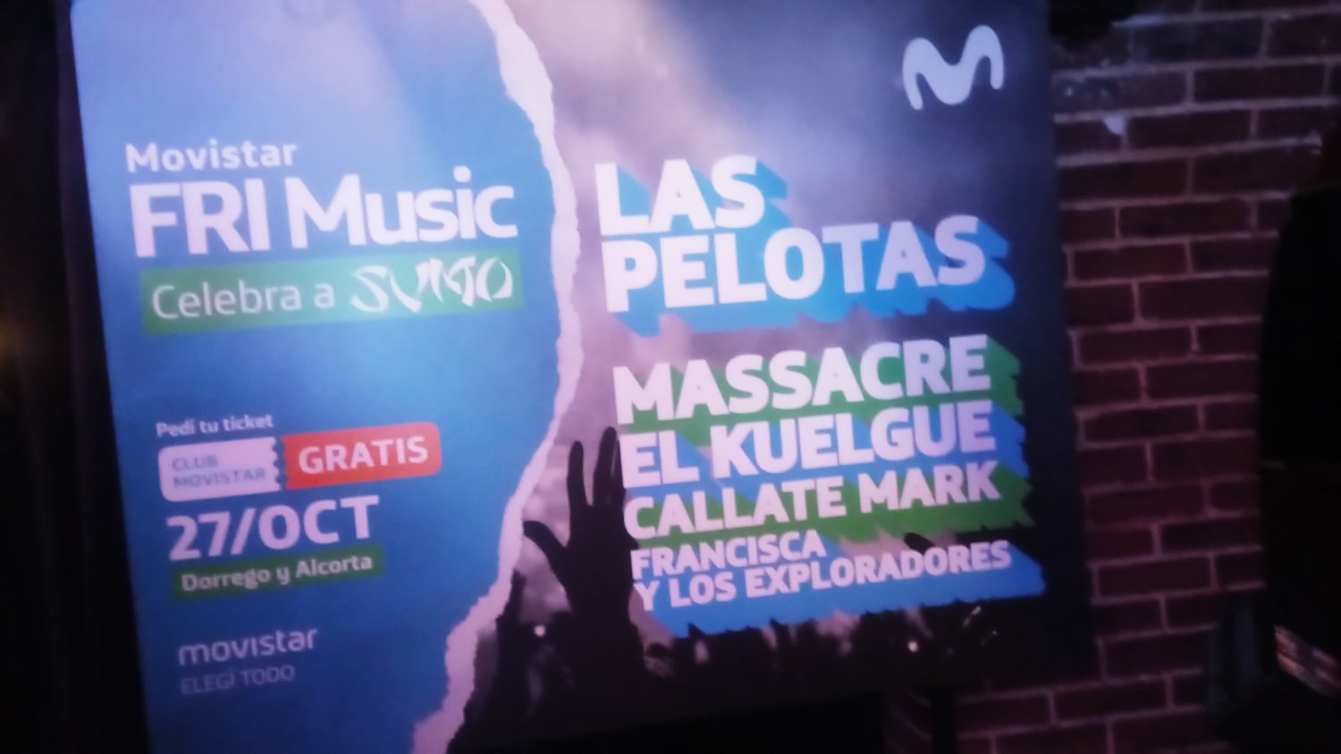 Movistar Fri Music Celebra a Sumo