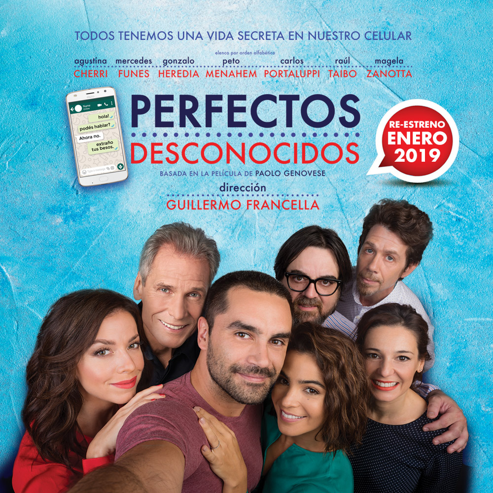 Perfectos Desconocidos: Gonzalo Heredia, Agustina Cherri, Raúl Taibo, Mercedes Funes y gran elenco