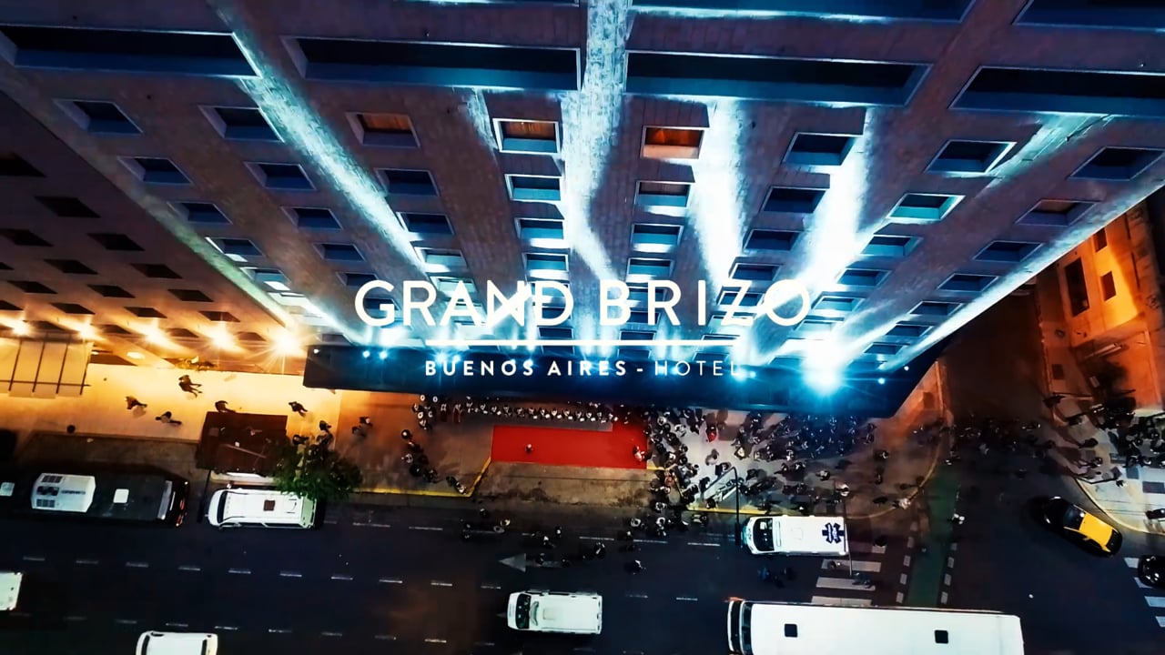 Vista aérea del hotel Grand Brizo Buenos Aires