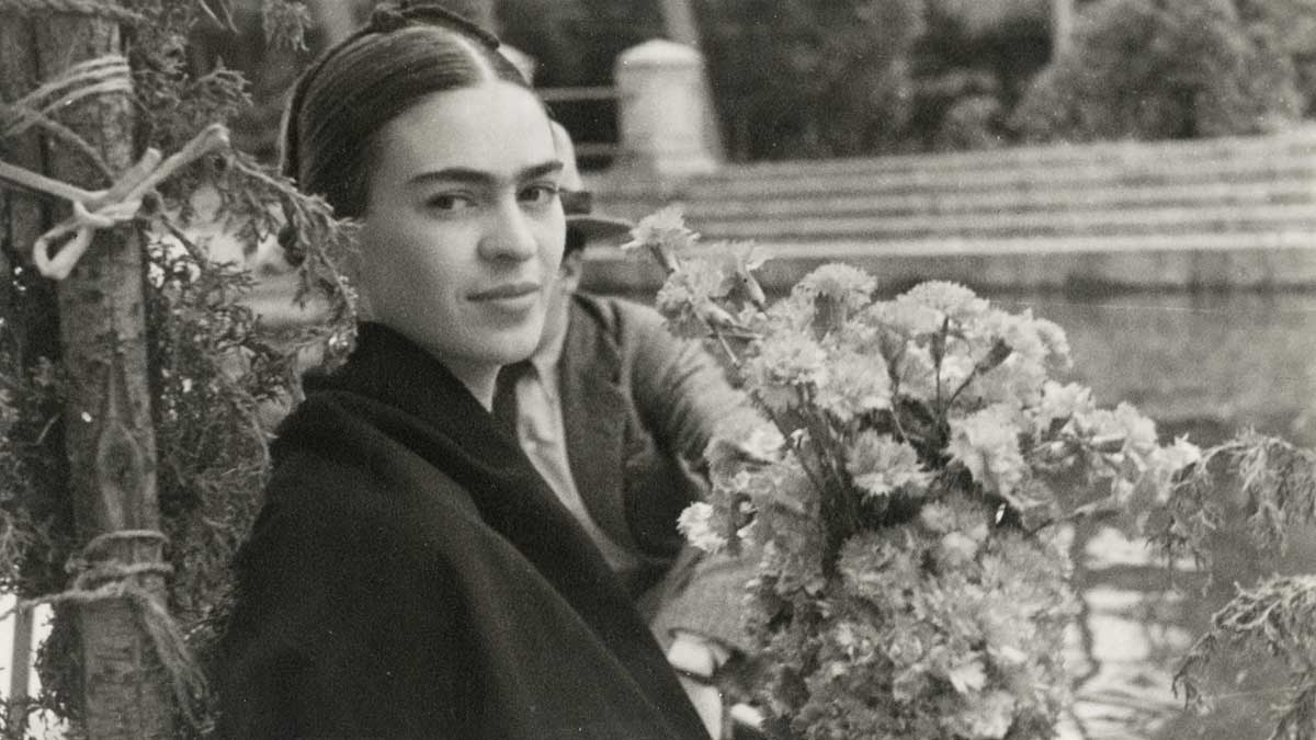 Retrato de la artista Frida Kahlo
