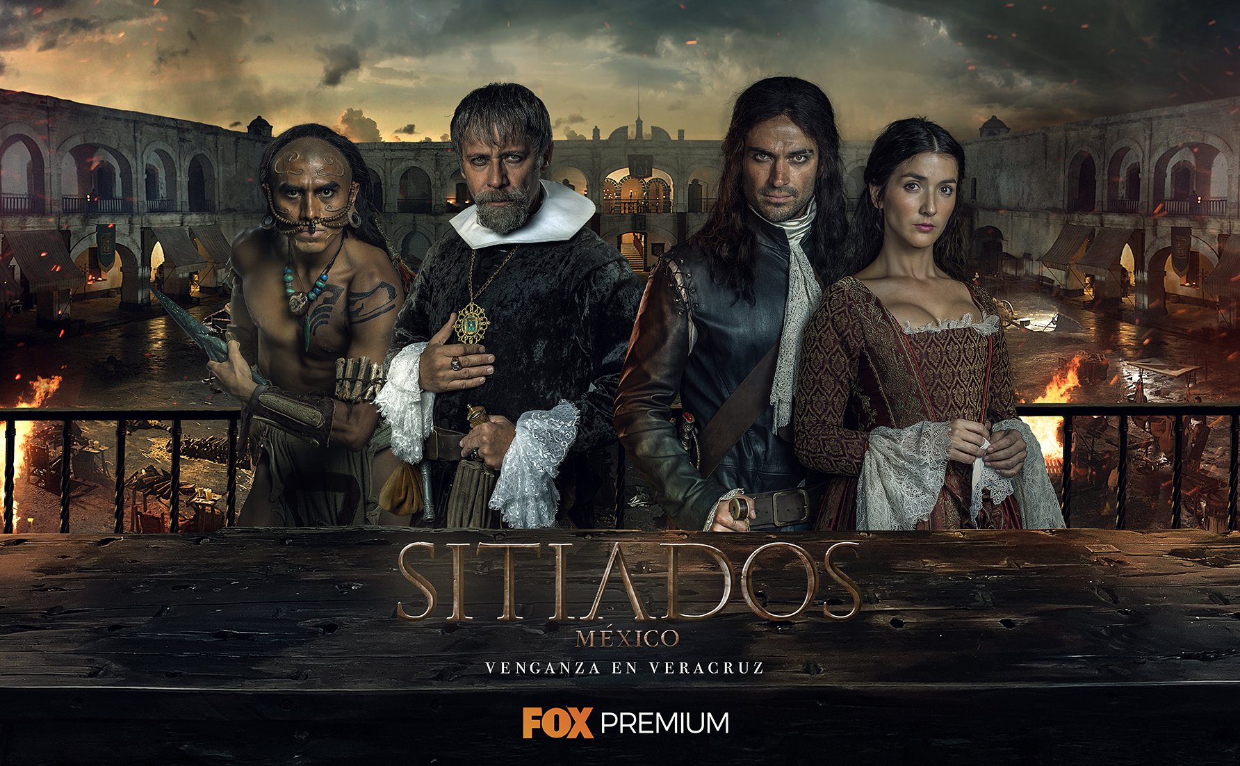 “Sitiados: México”, la tercera entrega de la súper producción histórica de FOX Premium