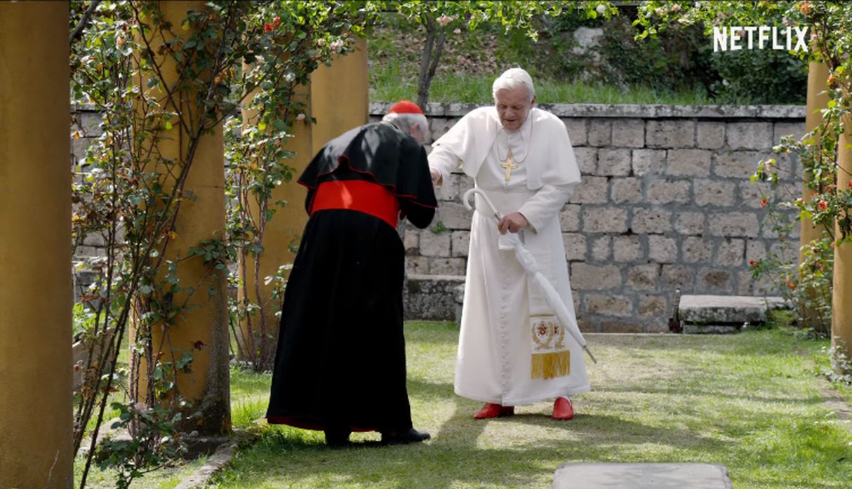 Los dos papas, la película de Netflix sobre Francisco y Benedicto XVI