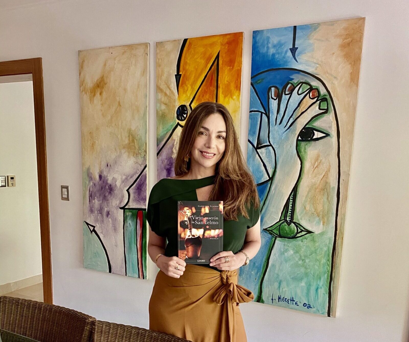 Gabriela Llanos presenta su nuevo libro en Conexión Show: Viejo Caserón de San Telmo